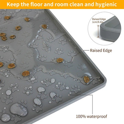 Pet Waterproof Silicone Placemat