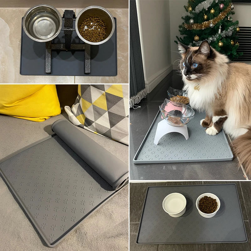 Pet Waterproof Silicone Placemat