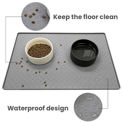 Pet Waterproof Silicone Placemat